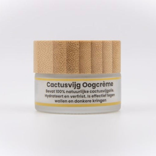 Cactusvijg oogcrème – natuurlijke oogverzorging tegen donkere kringen, wallen en fijne lijntjes.