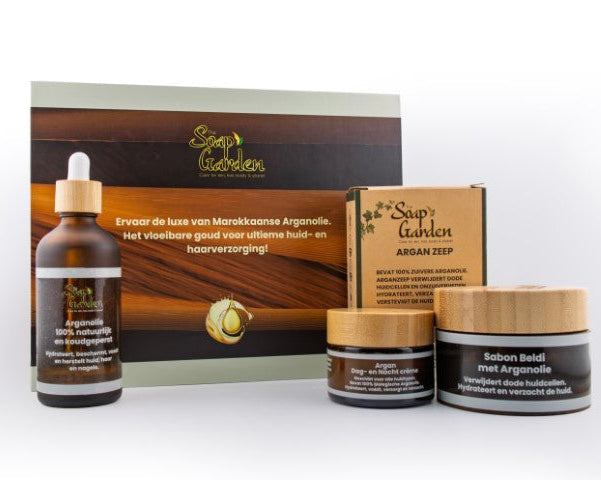 Argan giftset in luxe box - Perfect als cadeau