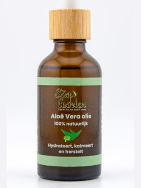 Flesje pure aloë vera olie - Natuurlijk en hydraterend voor huid- en haarverzorging