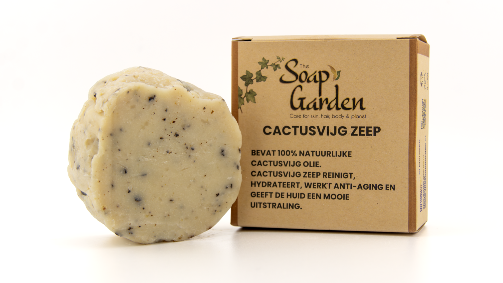 Cactusvijg zeep – handgemaakte natuurlijke zeep met cactusvijgolie voor de droge en rijpere huid.