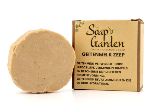 Geitenmelkzeep – natuurlijke handgemaakte zeep voor de droge en gevoelige huid.