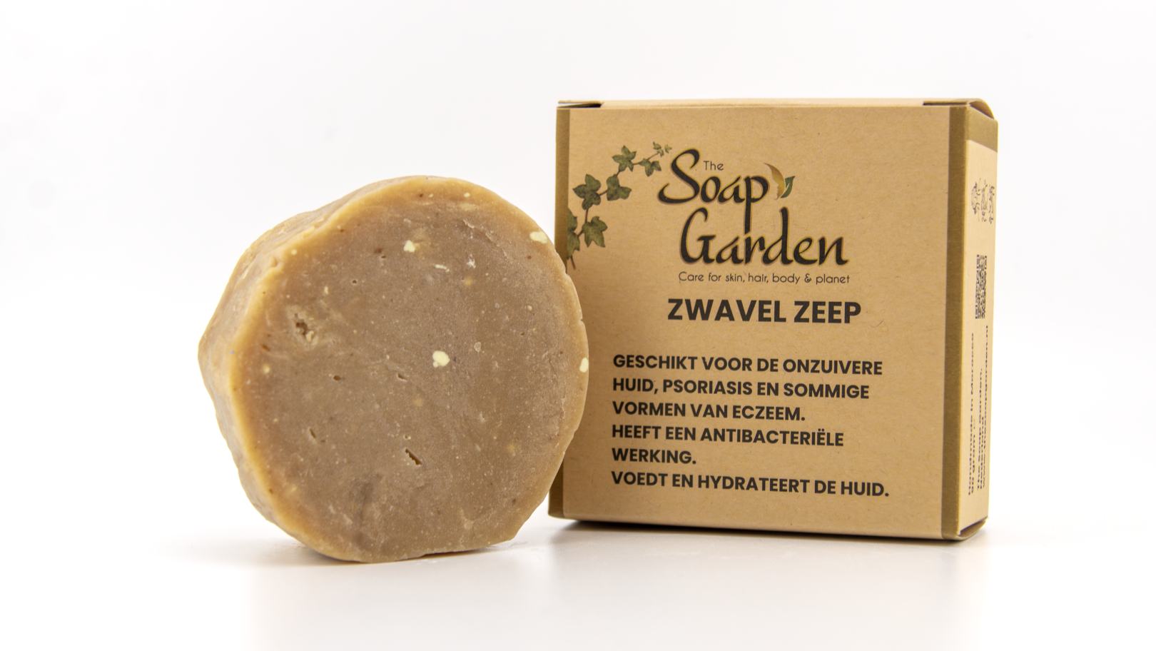 Zwavelzeep – natuurlijke handgemaakte zeep tegen puistjes, acne en onzuiverheden