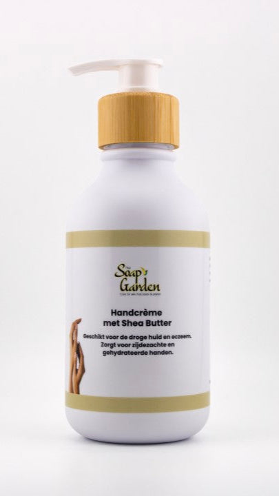 Natuurlijke handcrème met sheabutter – Voor droge en beschadigde handen. 
