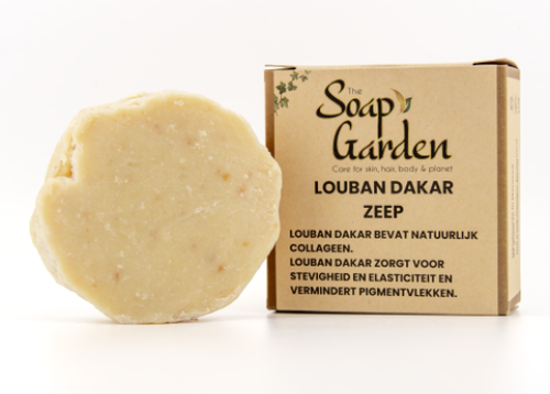 Louban Dakar zeep met natuurlijk collageen.  