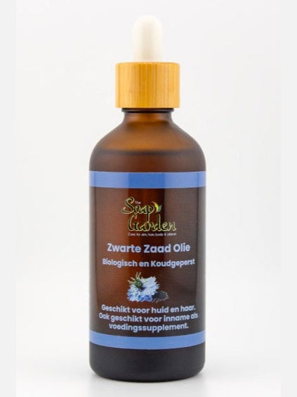 100% pure, koudgeperste zwarte zaad olie, geschikt voor zowel uitwendig als inwendig gebruik, rijk aan antioxidanten en essentiële vetzuren. 